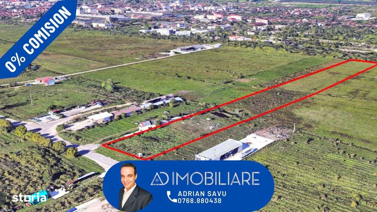 Vânzare teren comercial / industrial situat pe strada Narciselor - Imagine principală: 1/8