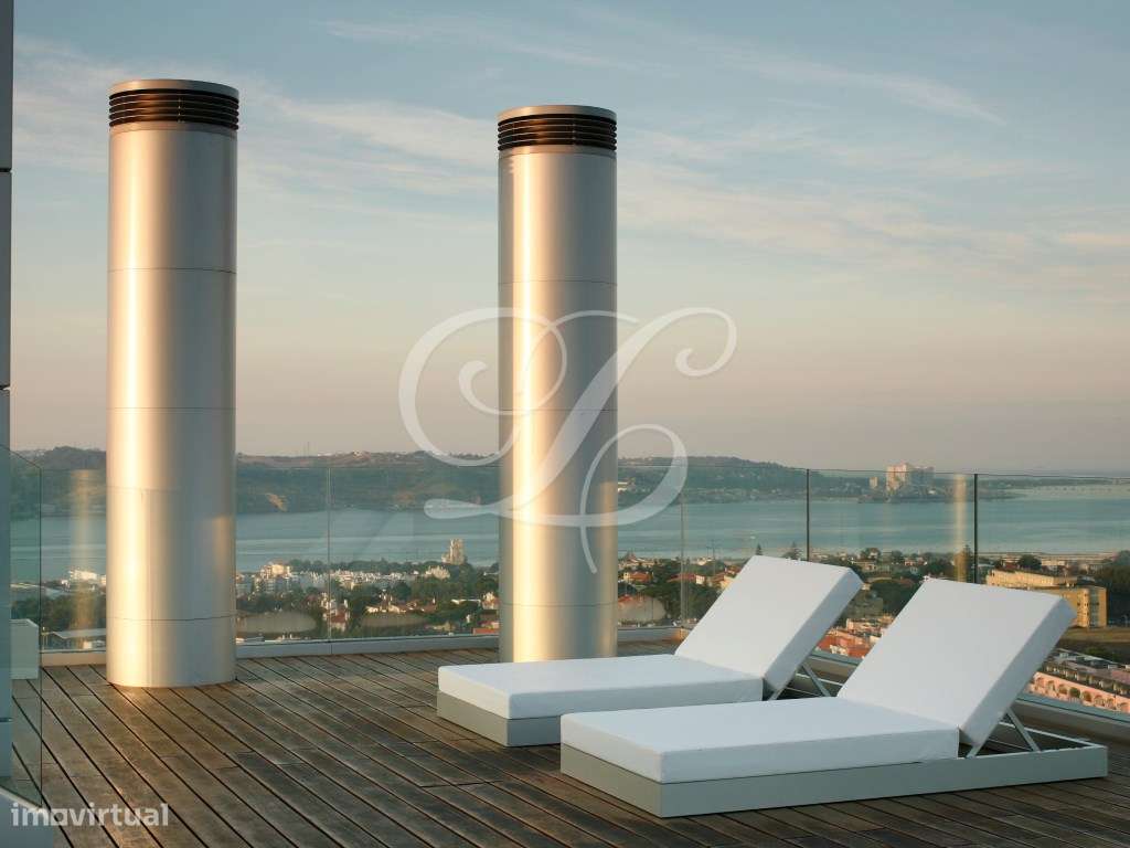 Apartamento T4 c/ Vista para o Rio Tejo | Empreendimento Sky Restelo-19