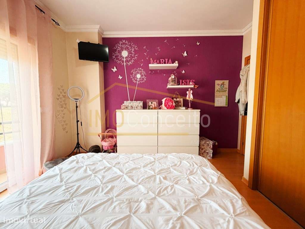 Apartamento T3/ sótão/garagem fechada em Torres Novas-17