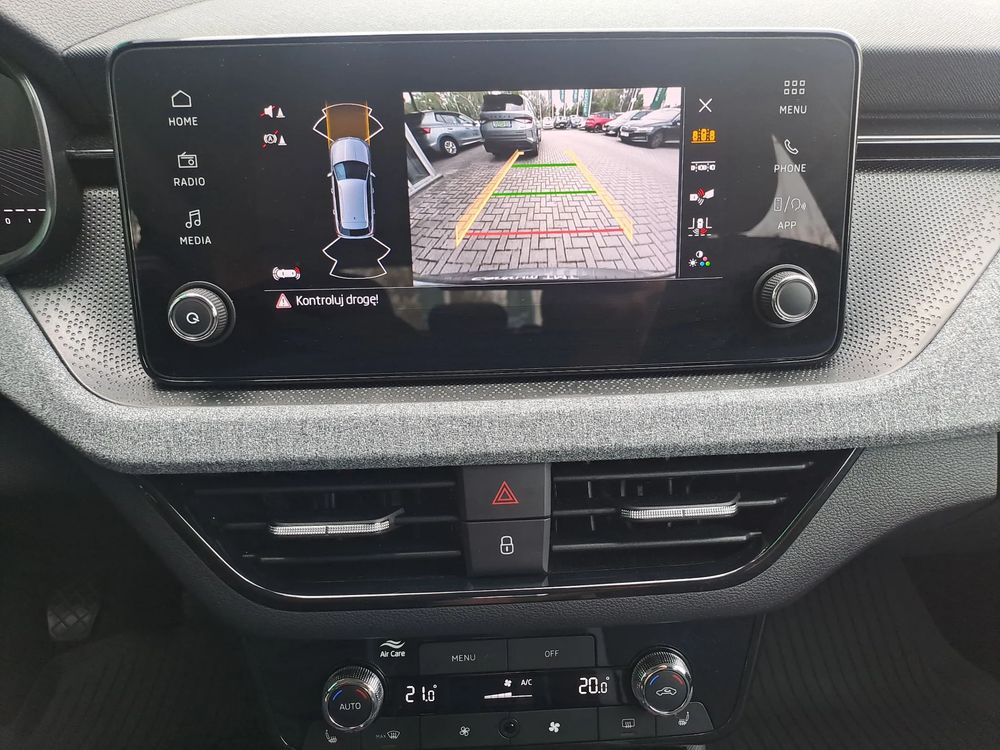 SKODA KAMIQ 1353km! Digital Display Kamera SmartLink Grzane fotele Kierownica