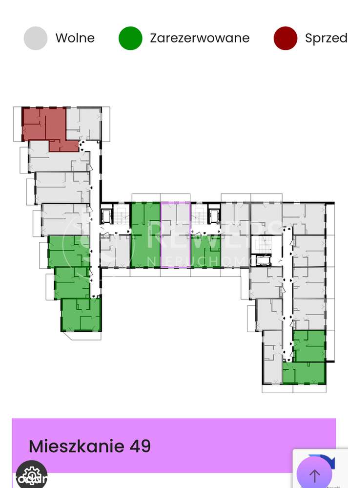 Piękne 3 pokoje dwa balkony Ponikwoda - Pełny obrazek: 4/7