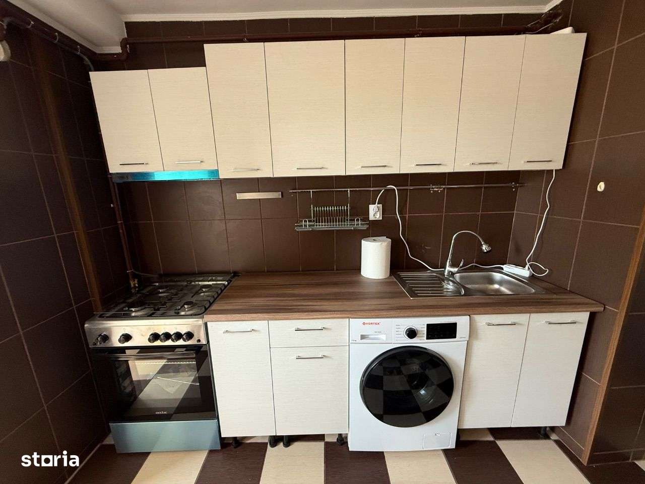 2 camere Militari Veteranilor, decomandat, mobilat nou, bloc 1981-9