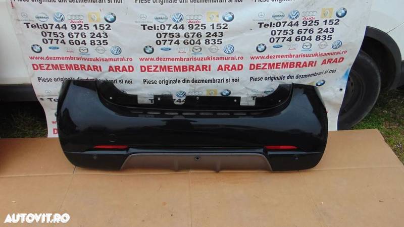 Bara spate Smart w453 dupa 2014 bara spate completa cu senzori parcare dezmembrez smart brabus 0.9 a - 1