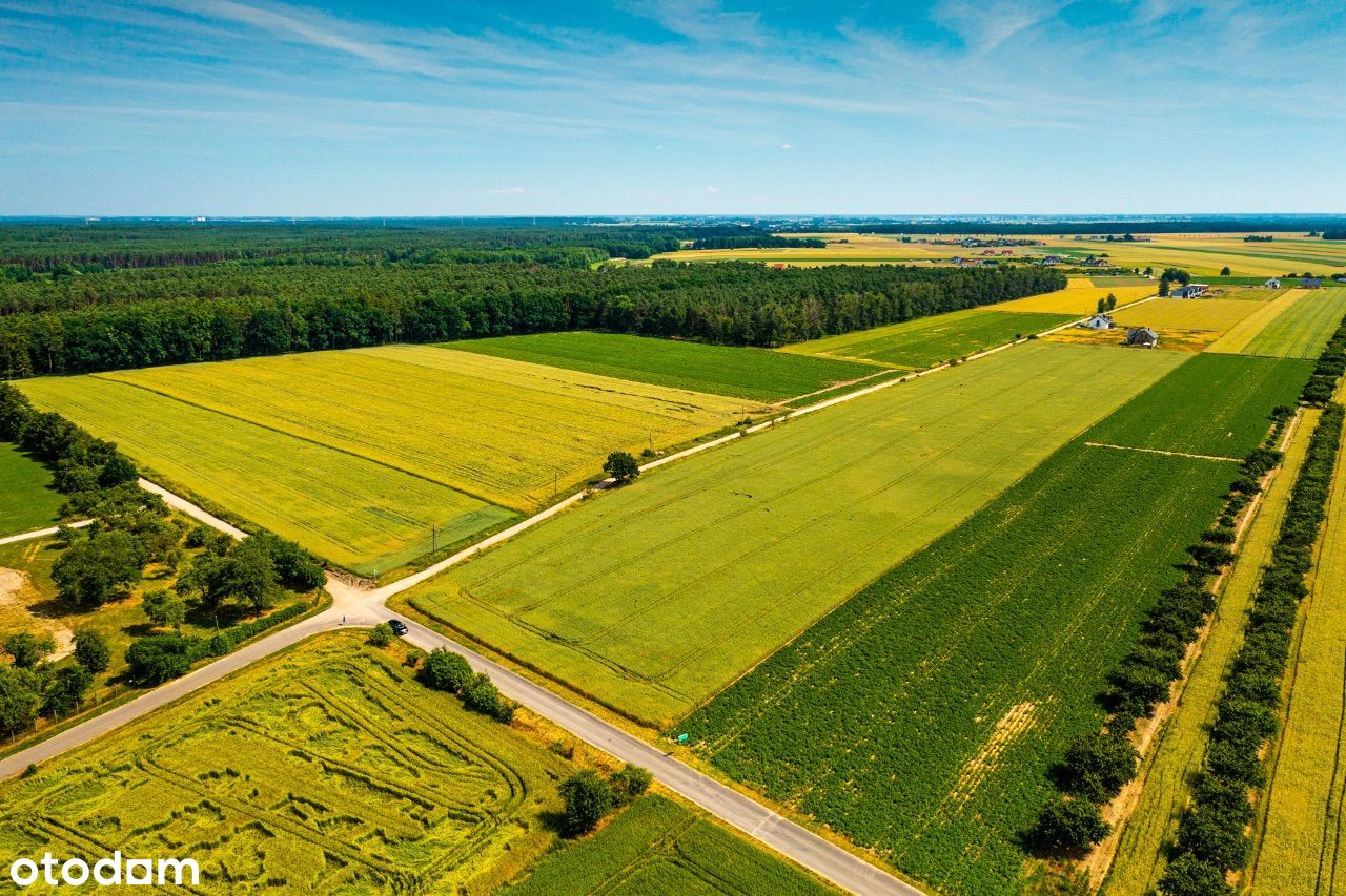 SPOKOJNA okolica działki od 817m2 ! Blisko LASU