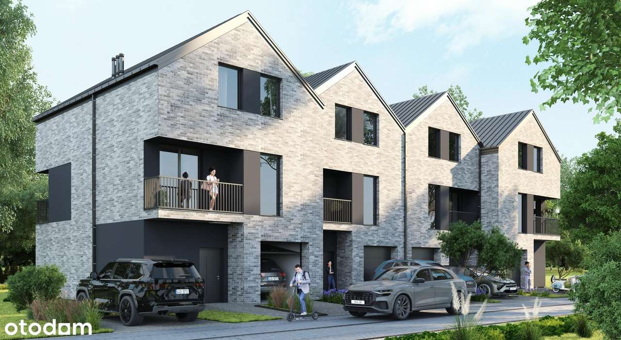 Nowoczesna willa miejska F4 wśród zieleni – 187m2 ogród 220 m2 - Pełny obrazek: 4/7