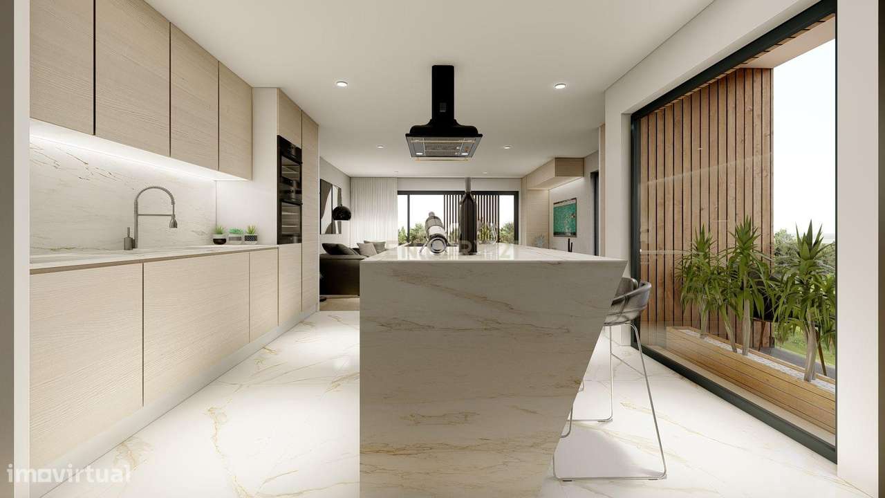 Plessis – Apartamento T3 exclusivo no último piso com terraço e piscin - Grande imagem: 4/33