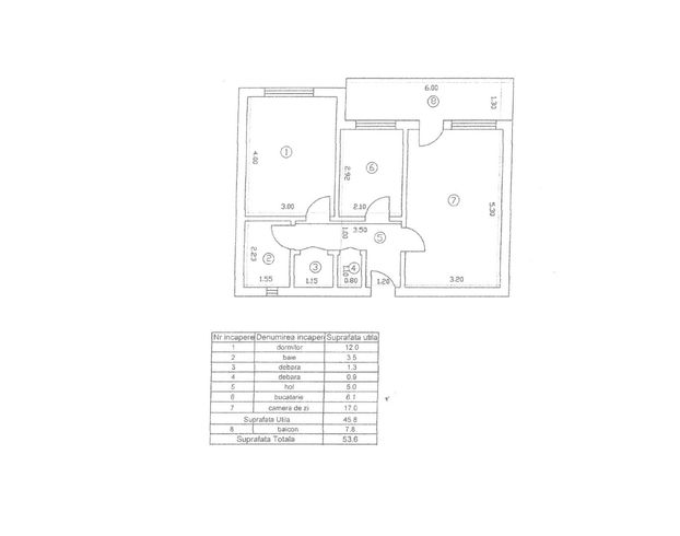 Apartament 2 camere decomandat – Tatarasi – Piata Chirila-3