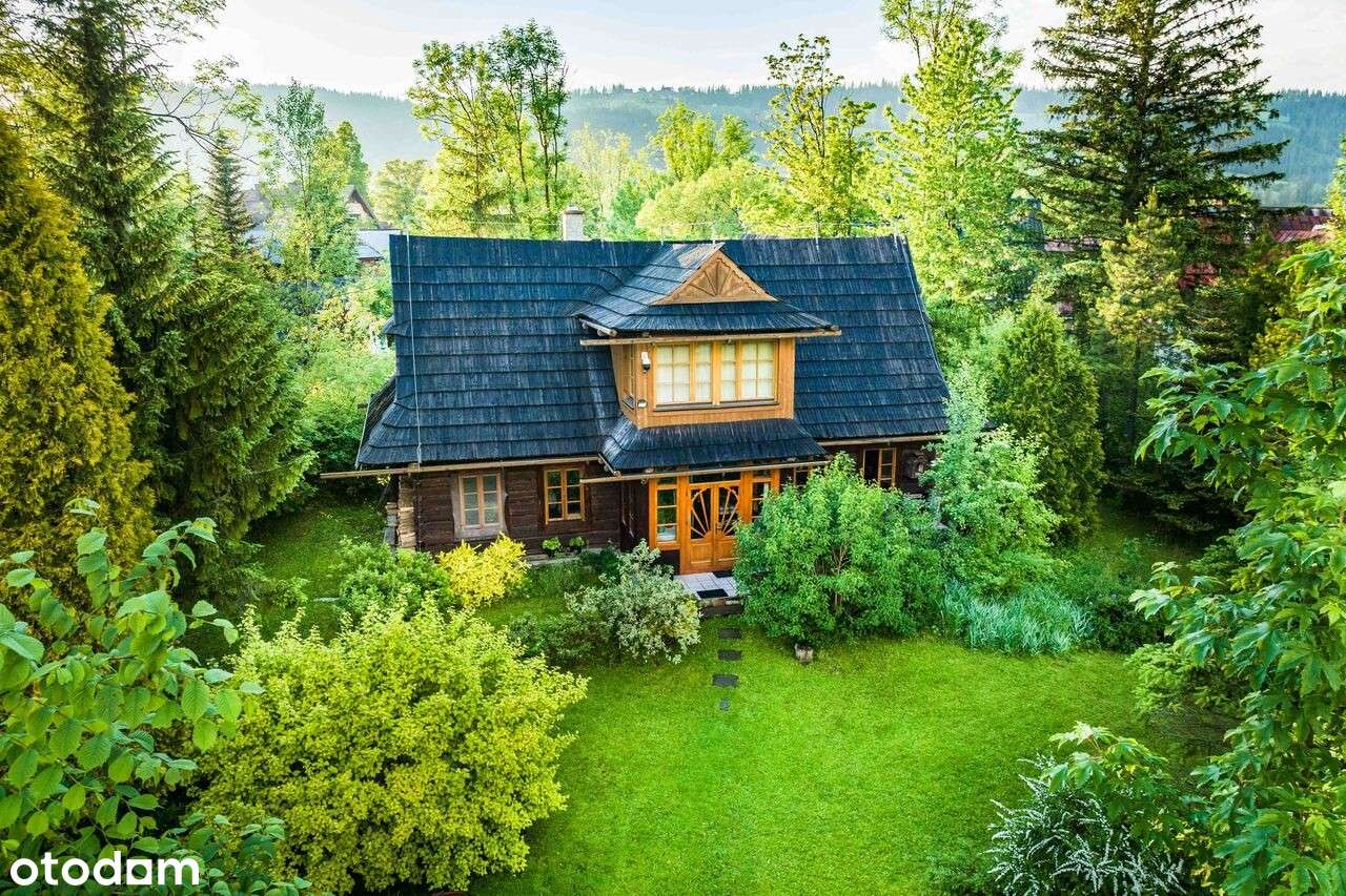 Zabytkowa Willa w Zakopanem z widokiem na Giewont