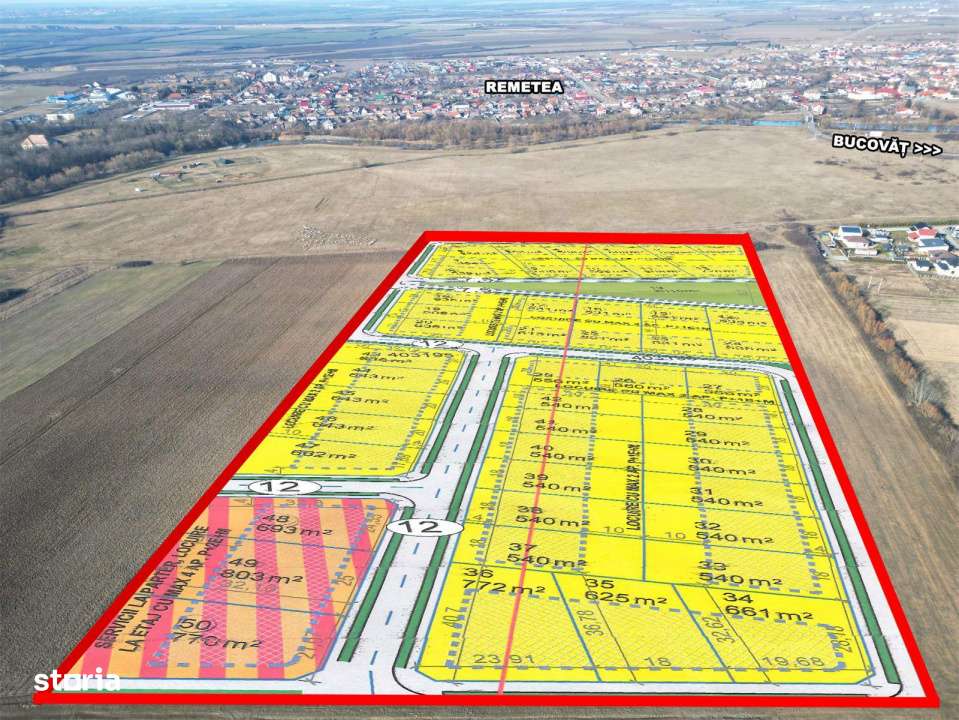 Oferta - Comision 0% Parcela teren de 540 mp cu utilitati-5