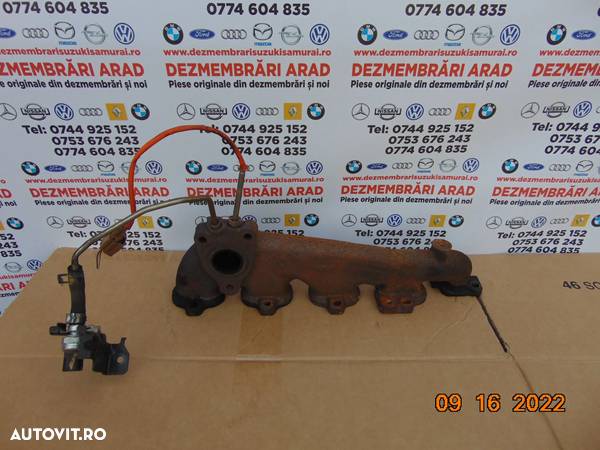 galerie evacuare Renault Megane 3 1.6dci Nissan Qashqai Scenic 3 Trafic 1.6 Opel Vivaro 1.6 - 1