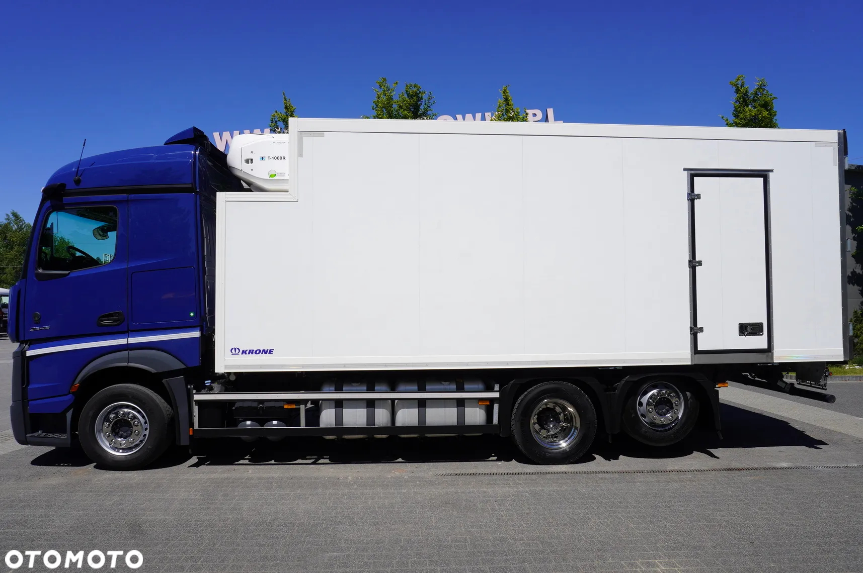 Mercedes-Benz Actros 2545 MP5 6×2 E6 / NOWA CHŁODNIA KRONE 2023 doppelstock 34 EUROPALET - 2