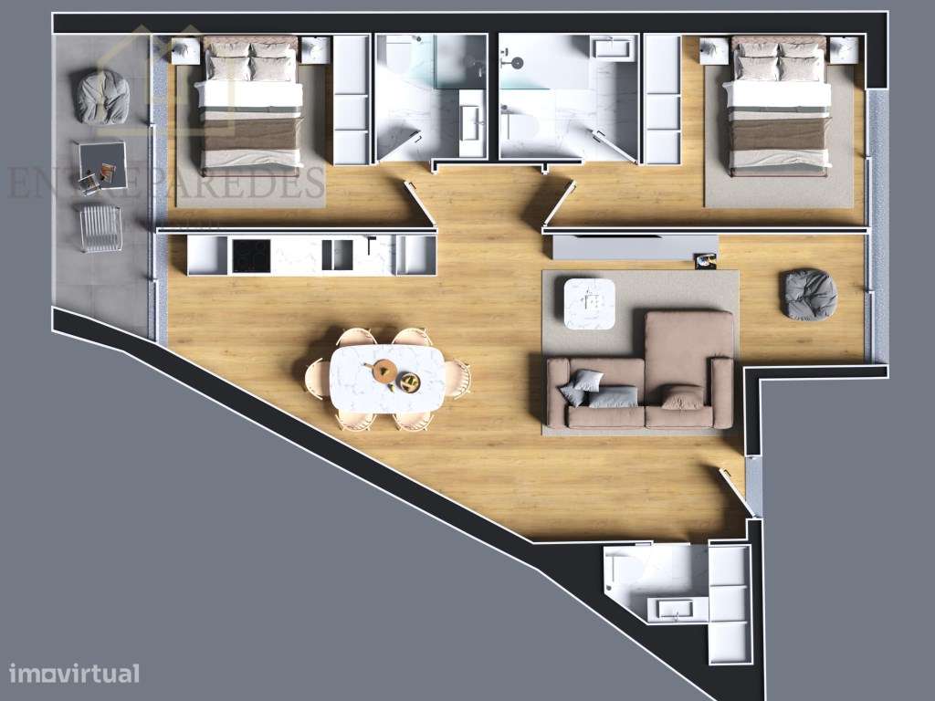 Residencial com 17 frações, o OAK oferece aos seus residentes a tra...-24