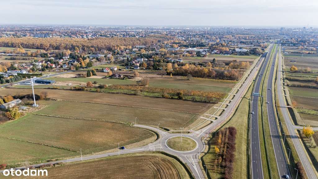 Działka usługowa al. Warszawska Dębówka-2