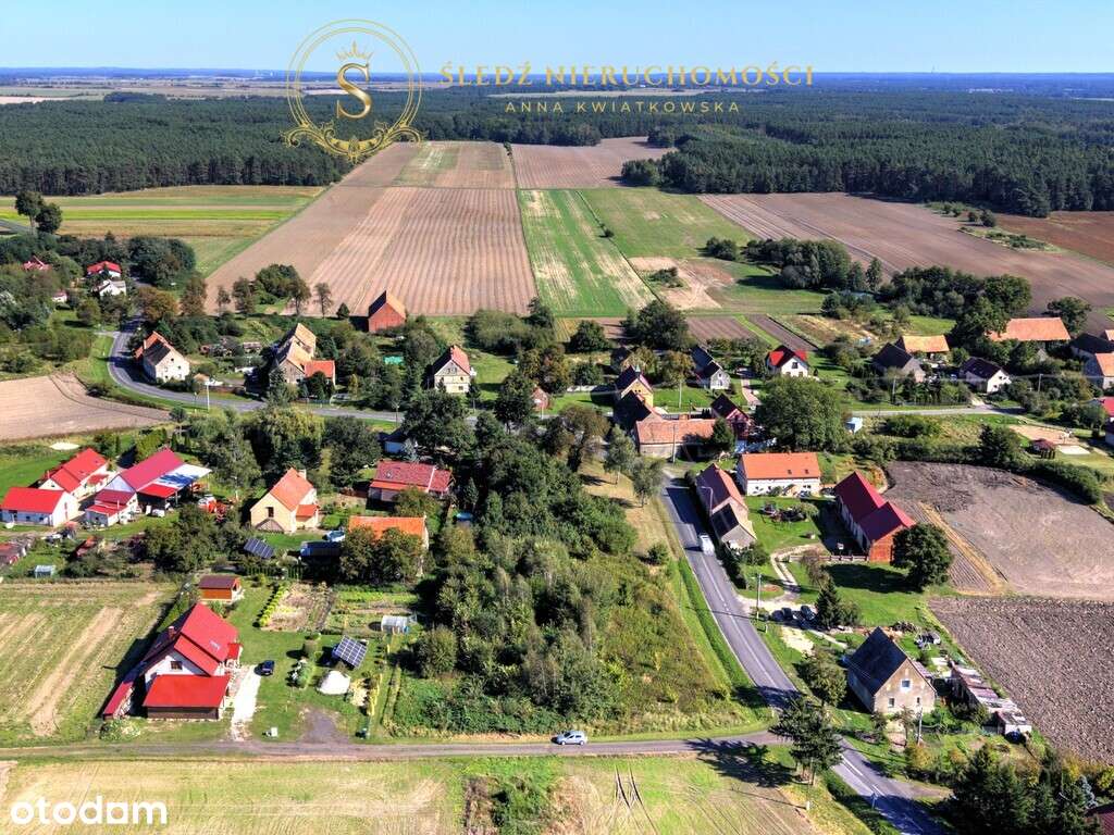 * Działka Budowlana z parkiem * 10 min od miasta *-15