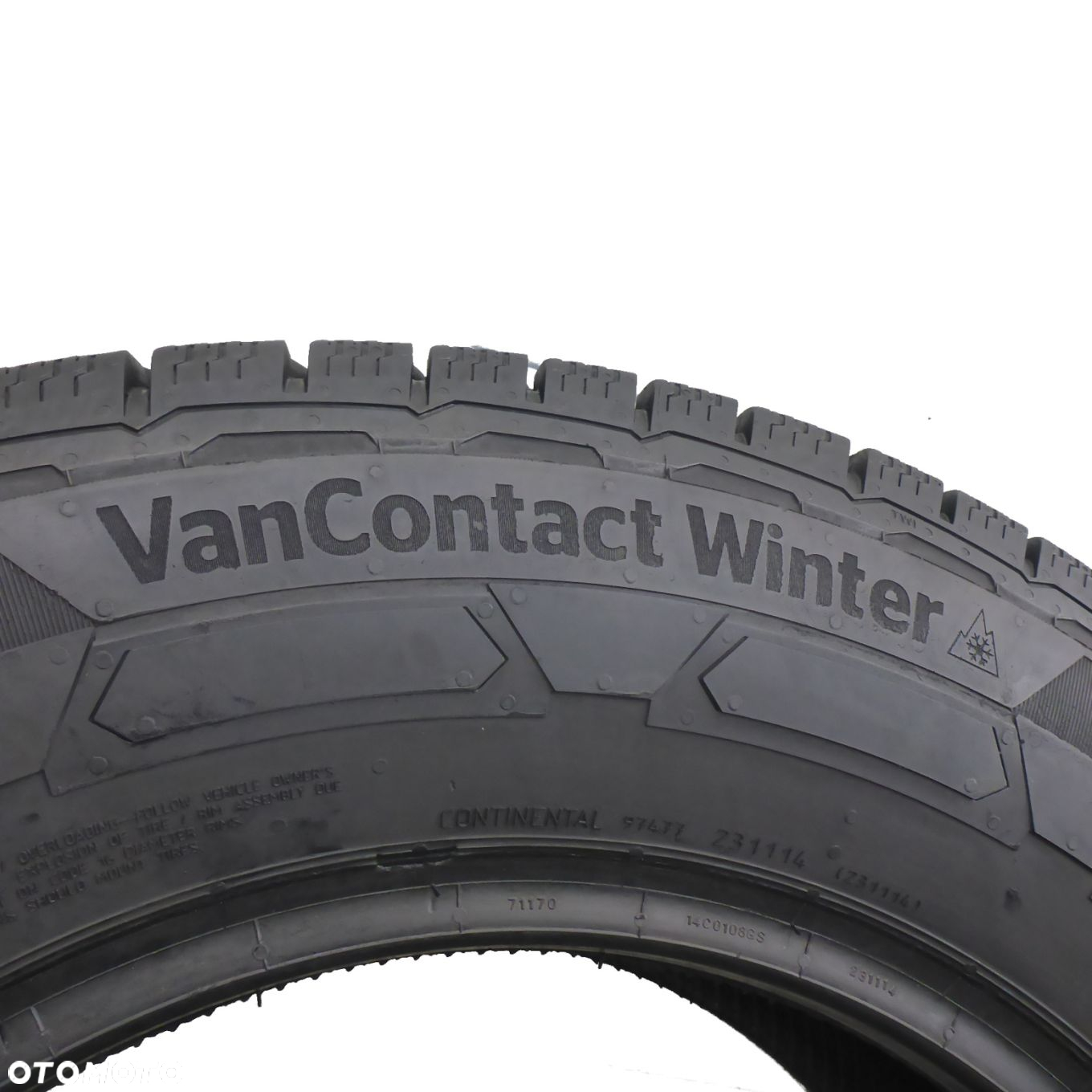 4 x CONTINENTAL 185/75 R16C 104/102R VanContact Winter Zima 2015 Jak Nowe 7,5-9mm - 7