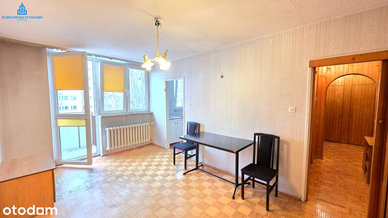 2 pokoje przy samej Galerii Mokotów 38,2m2, balkon, parking-2