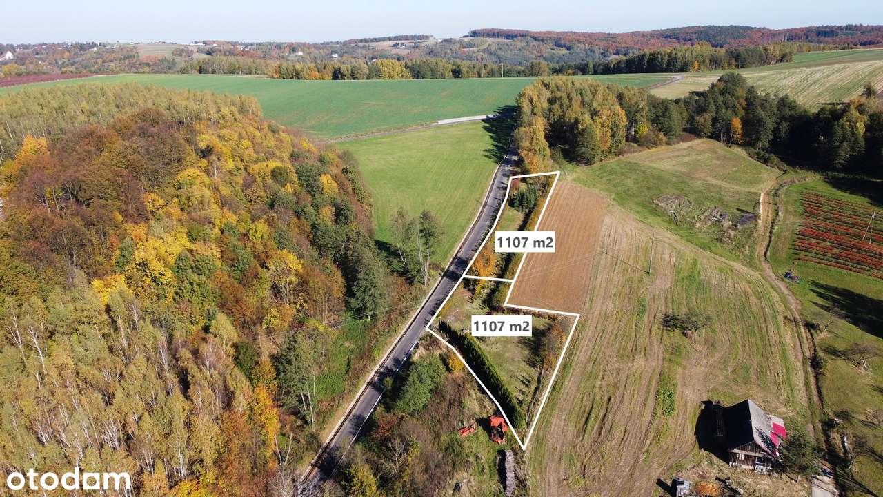 Działka widokowa z WZ dom lub rekreacyjna - 24 km od Rzeszowa - asfalt - Pełny obrazek: 4/10