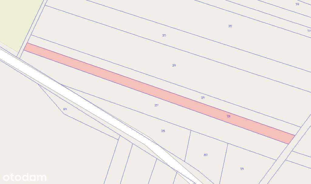 Działka z budynkiem gospodarczym + łąka / 1,08 ha / Dąbek - Pełny obrazek: 5/7