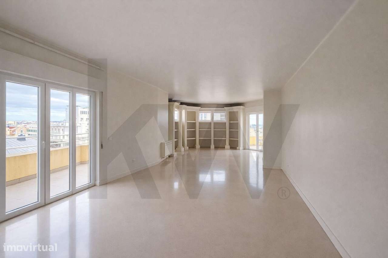 Apartamento T3 com 3 Suites, Varandas e Vista sobre Lisboa e o Rio – R - Grande imagem: 3/26
