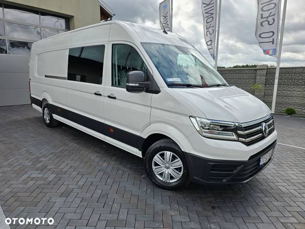 Volkswagen CRAFTER FURGON LONG 4,80 Długi7-OSOBOWY + ŁADOWNOŚĆ 850kg  AUTOMAT 8-G KAMERA COFANIA FOTEL PNEŁMATYCZNY FUL LED DUŻE RADIO NOWY NOWY NOWY NIE UŻYWANY - 5