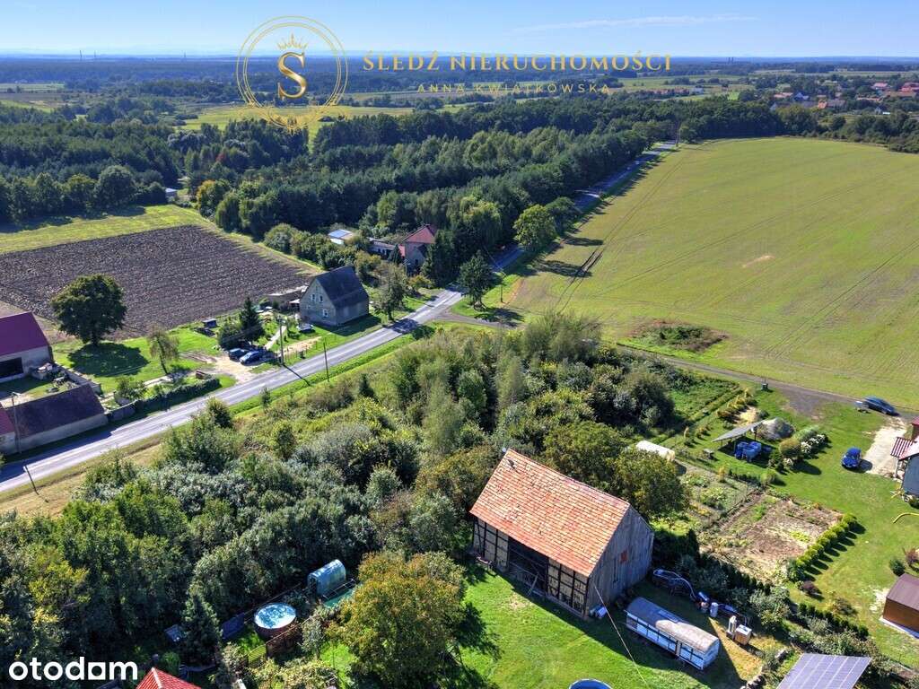 * Działka Budowlana z parkiem * 10 min od miasta *-2