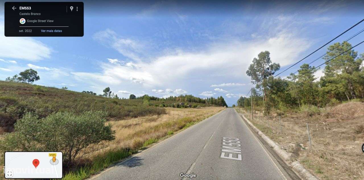 Terreno 37 000 m2 com construção agrícola Retaxo junto Sarnadas Rodão - Grande imagem: 4/6