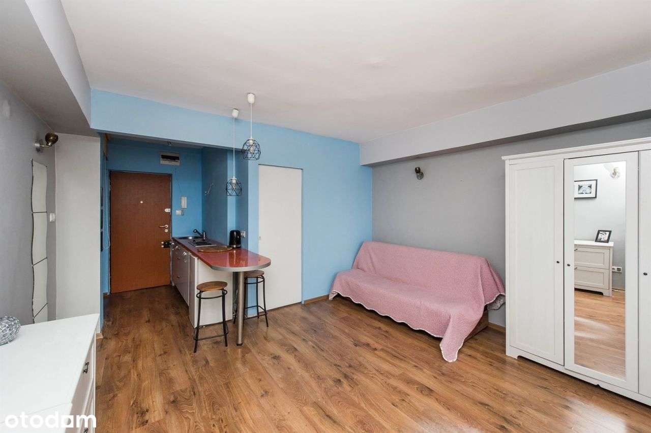 Słoneczna kawalerka z pięknym widokiem - Pełny obrazek: 3/8