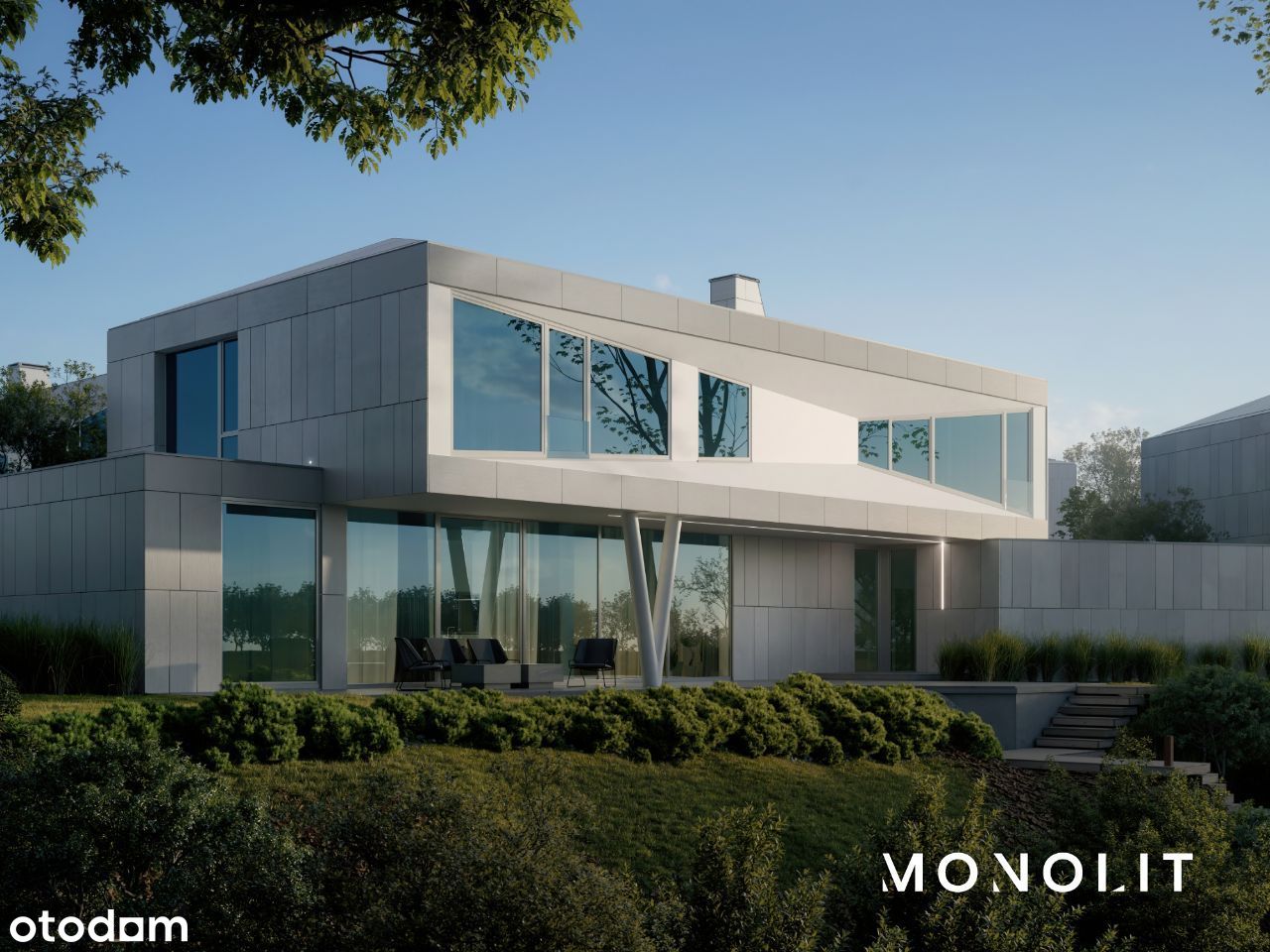 MONOLIT - awangardowa rezydencja - dom A2