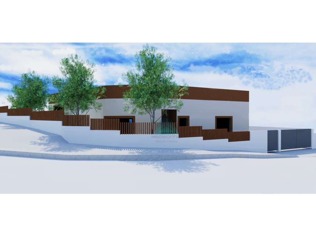 Moradia T4 térrea isolada com garagem e piscina - Quinta da Marquesa-2