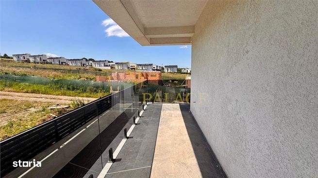 Casa single de vanzare in Rediu, design mediteranean, panorama catre D-16