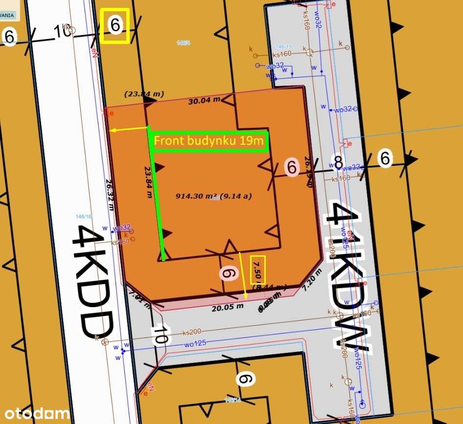 Atrakcyjna działka z mediami w Gortatowie - Pełny obrazek: 5/8
