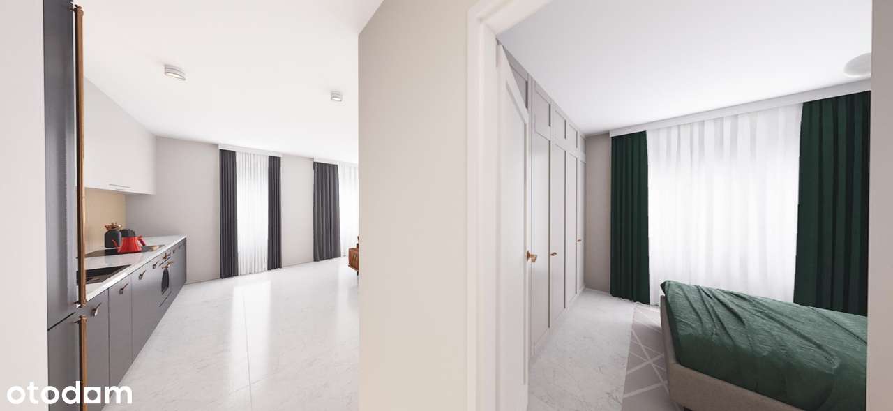 Szczecin, Centrum, 3 pok. z panoramą, słoneczne mieszkanie nad Odrą-8