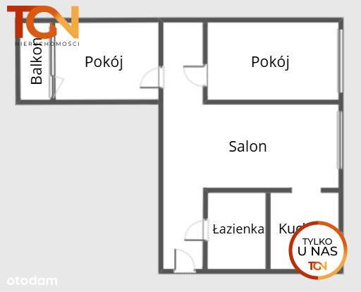 3 pokoje | 48 m² | balkon | do wprowadzenia-6