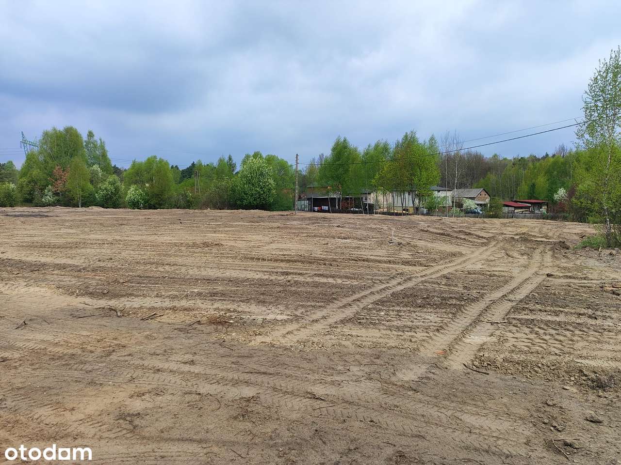 Działki przy lesie.-2