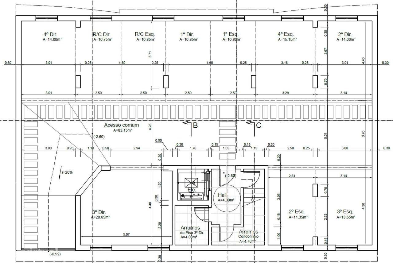 T3 c/ Elevador e Parqueamento – 1.º Andar | Montijo (Vale Salgueiro)-15
