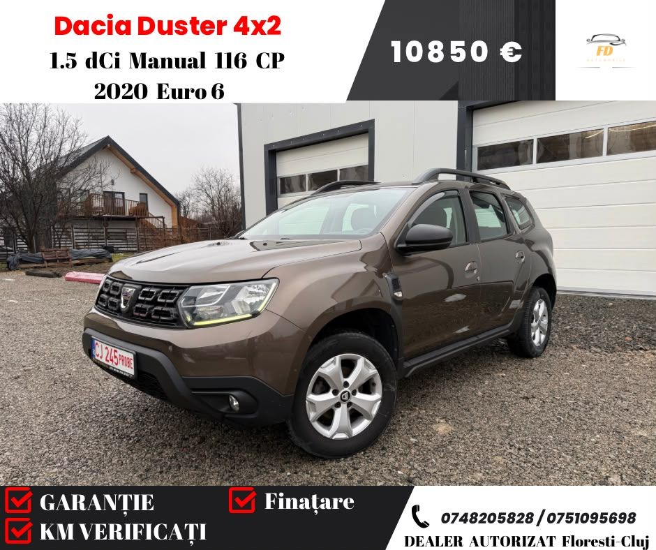 Dacia Duster II [2018 - Prezent] 1.5 Blue dCi Comfort 2020
