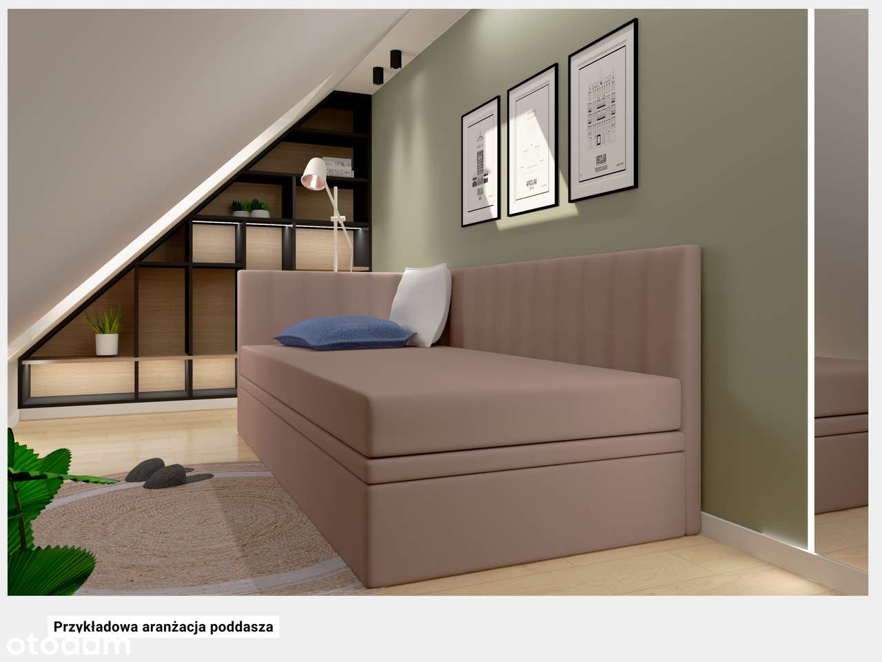 39 m² + poddasze/wysoki standard/loggia/MP+K-13