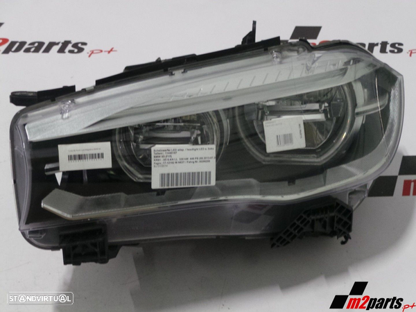 Conjunto de Faróis Led Adaptativos Seminovo/ Original BMW X5 (F15, F85)/BMW X6 (... - 4