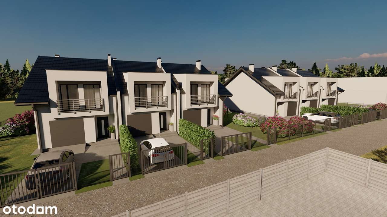 Nowoczesne domy w zabudowie szeregowej w Nisku – projekt Diana II - Pełny obrazek: 5/11