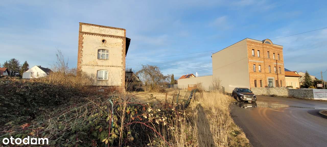 Duża działka pod zabudowę mieszkaniową i usługową 1 linia zabudowy