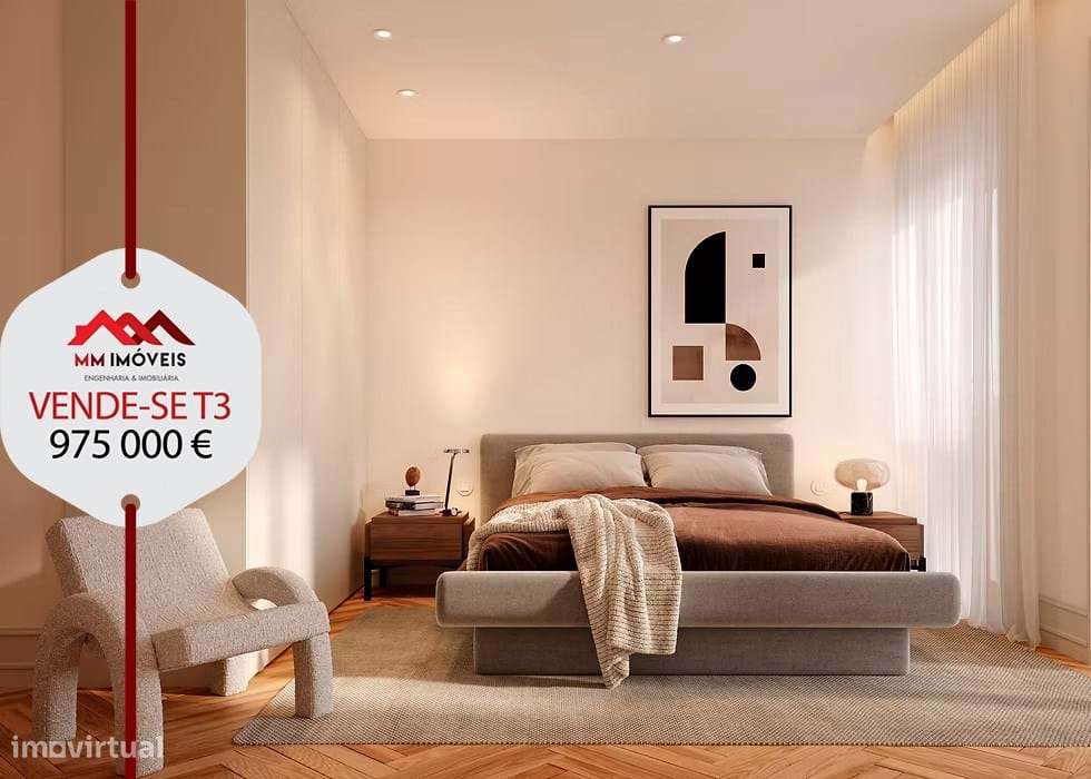 Apartamento T3 Duplex Nova Construcao Cedofeita Luxo Jardim