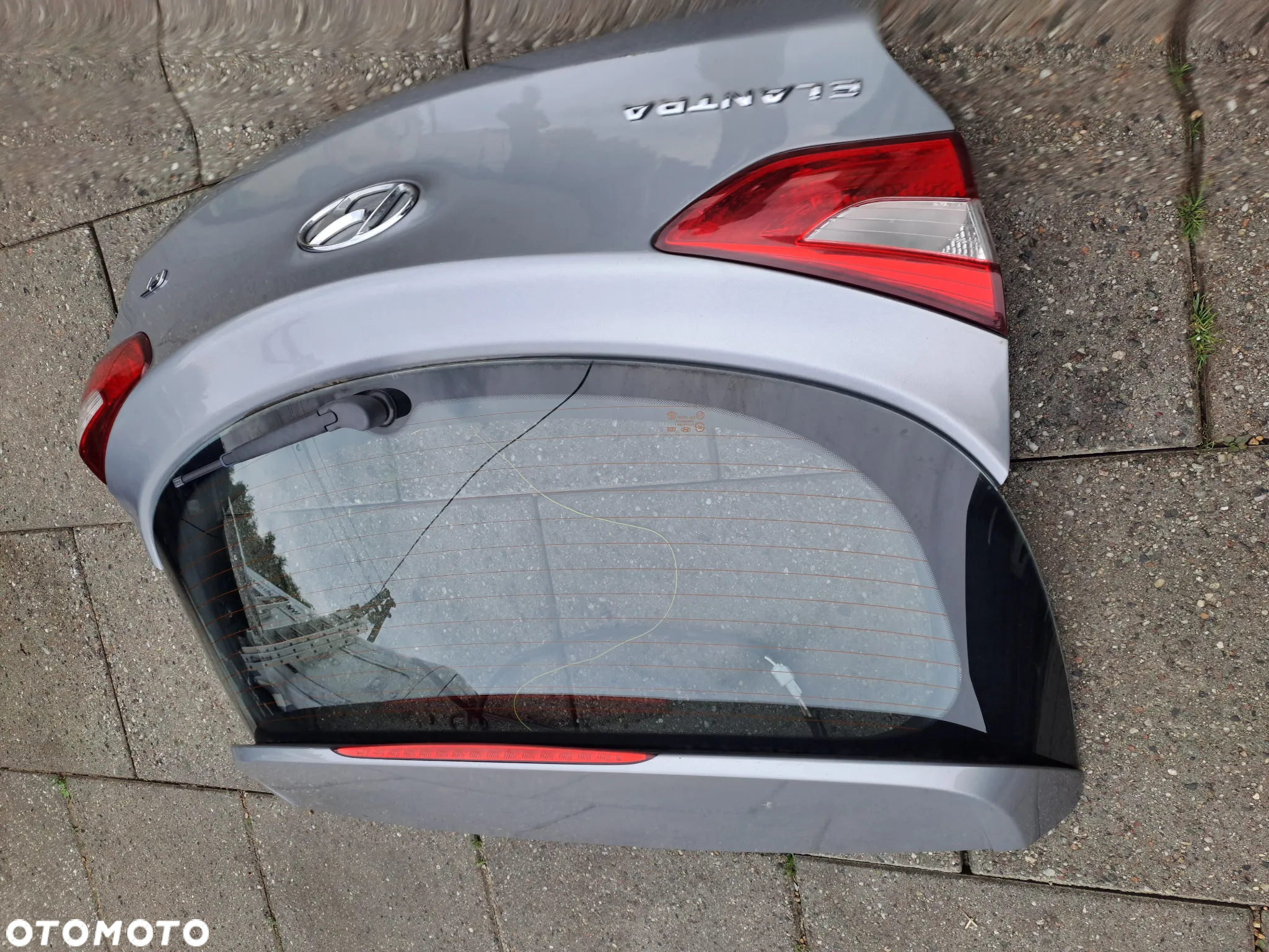 Hyundai I30 II klapa bagażnika drzwi zderzak kod lakieru N5S - 2