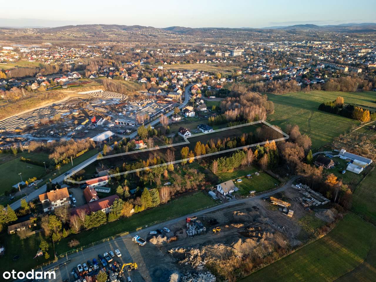 Działka budowlana przy obwodnicy Wadowic-3