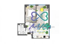 Apartament in cartier inedit, 2 camere, zona linistita, Iasi