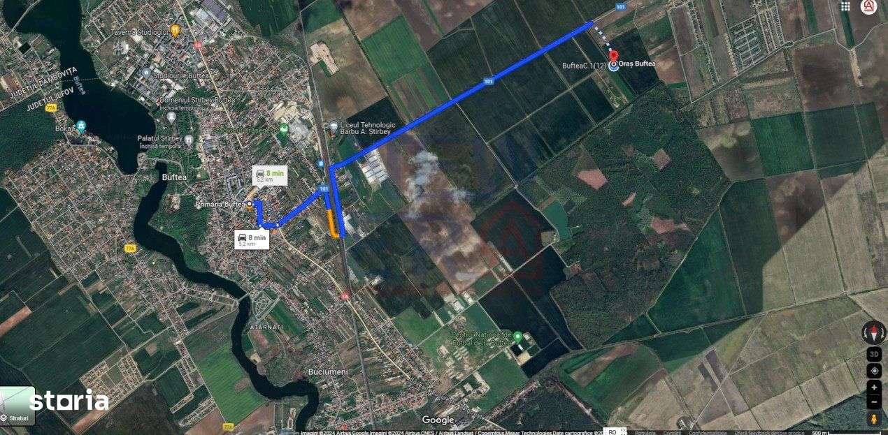 Teren de VĂNZARE - BUFTEA - Imagine principală: 3/4