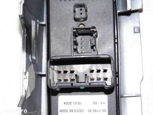 ORYGINAŁ przełącznik panel szyb kierowcy lewy 05074535 Mazda 2 Mazda2 DY 02-05r EUROPA - 9