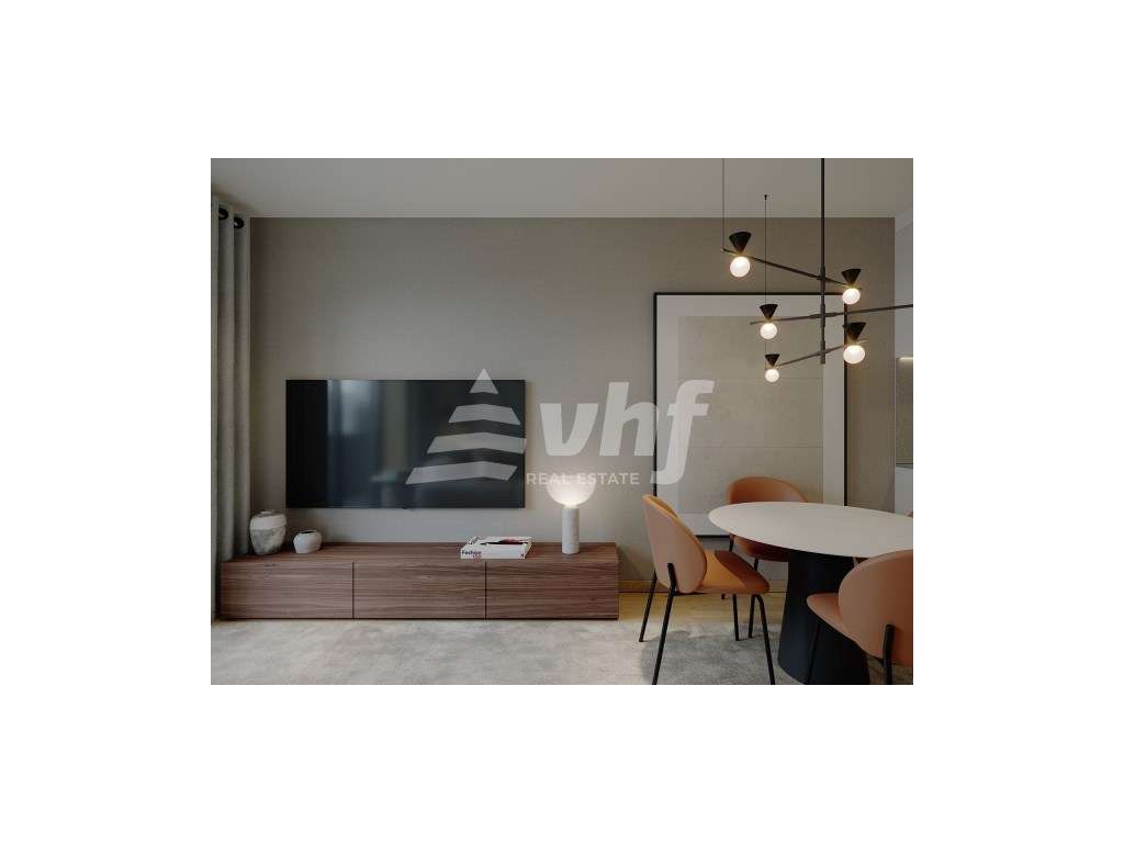 Apartamento T2 para venda em condomínio fechado.-5