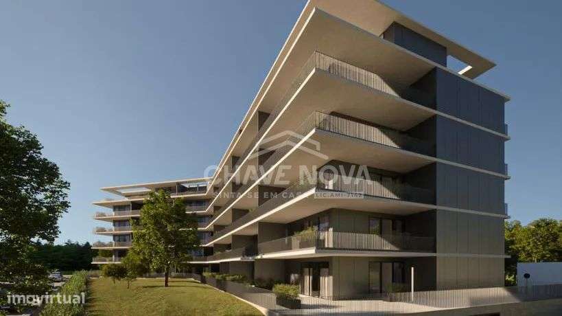 Apartamento T1 novo em Santa Marinha no piso 4-SD/04732/MH-2