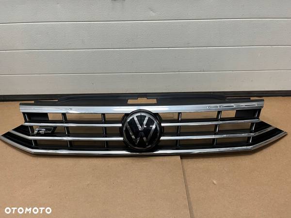 GRILL VW PASSAT B8 LIFT RLINE 3G0853653 ATRAPA ZDERZAKA GRILL - 1