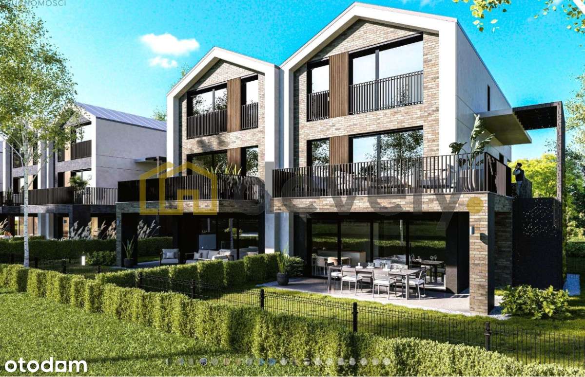 Dożynkowa, 3 poziomy, 8 pok., ogród, 32 m2 salon. - Pełny obrazek: 3/10